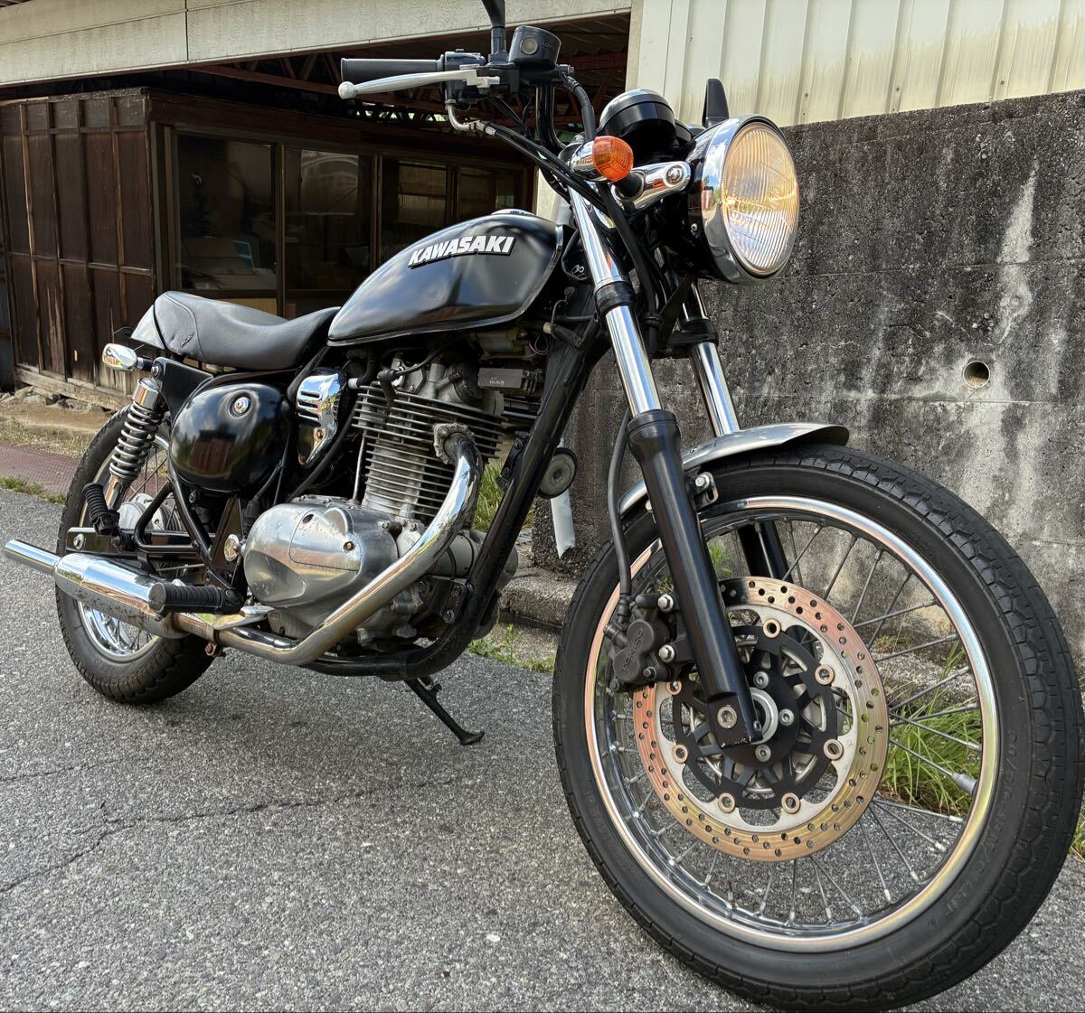 エストレア インジェクション ダイワ製 24044 バイクのマフラーを製作