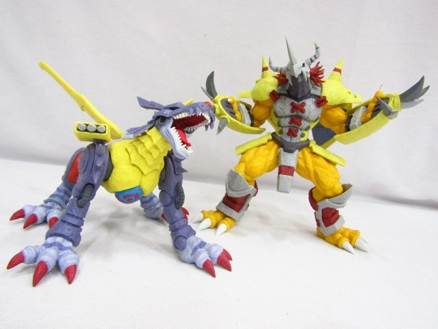 デジモン ウォーグレイモン メタルガルルモン オメガモン フィギュア まとめ売り 新品】[新品] 超進化魂 01 ウォーグレイモン 02 メタルガルルモン 2体
