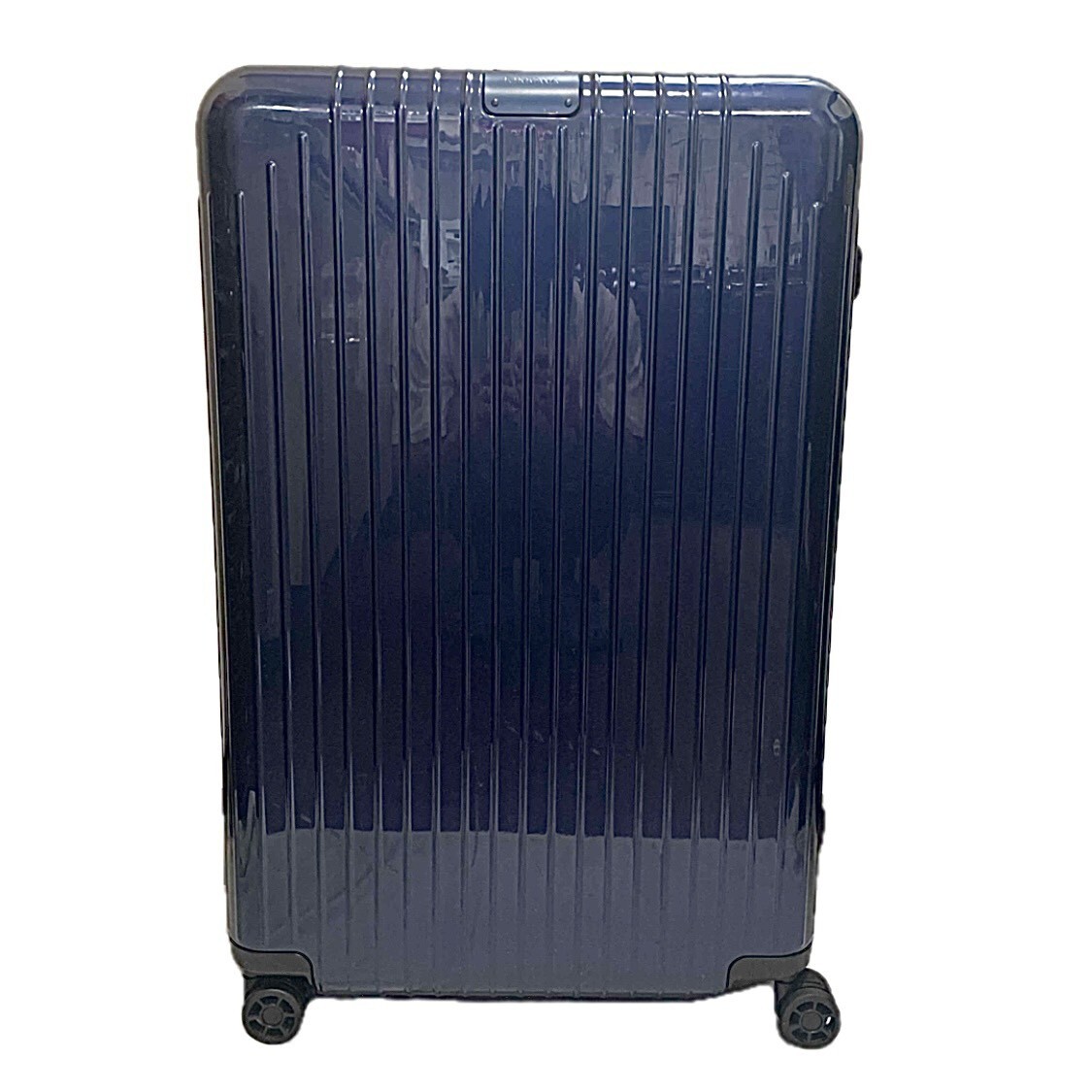 RIMOWA サルサ グロスダークネイビー 82L チェックインL デラックス 中古】ハワイ限定 サルサ デラックス 86L☆リモワ RIMOWA☆SALSA DELUX
