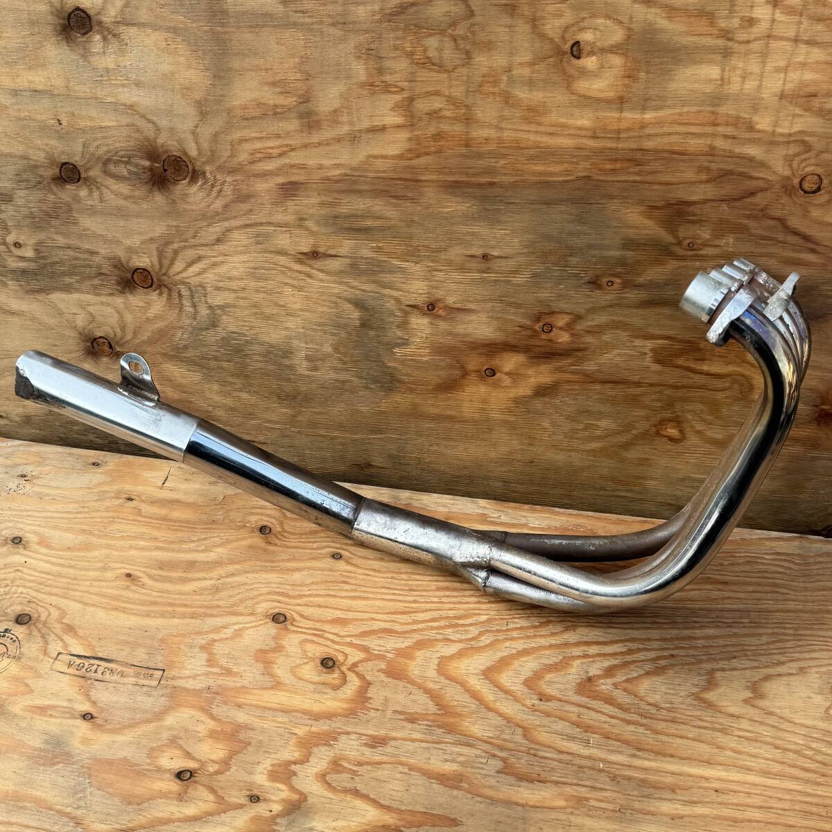 中古】当時物☆CB750F用 手曲げモリワキショート管 RC04 CB900F CB1100
