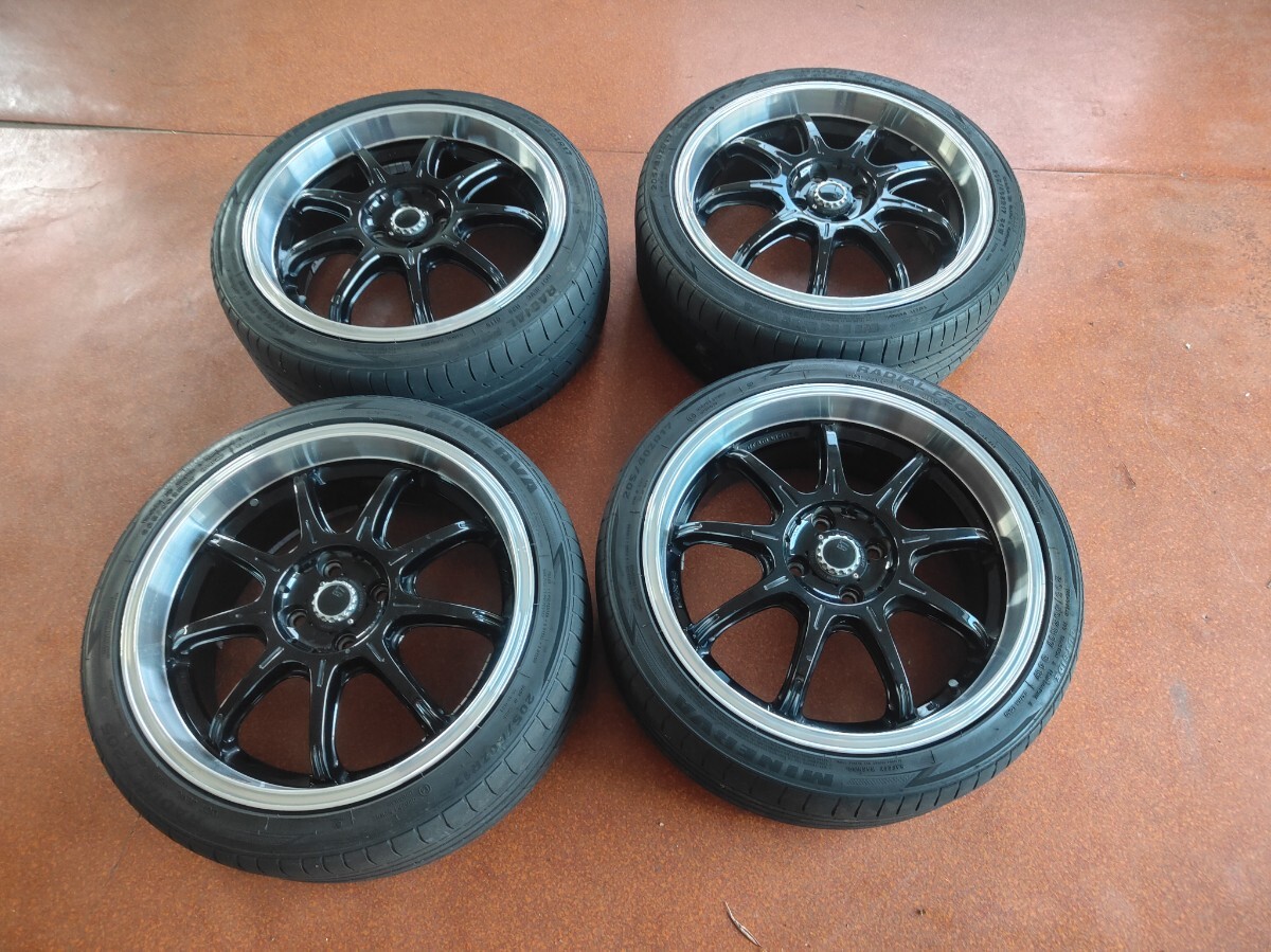 レイズ グラムライツ 57 ゲイナー 17 X 9j＋12 PCD114．3 5