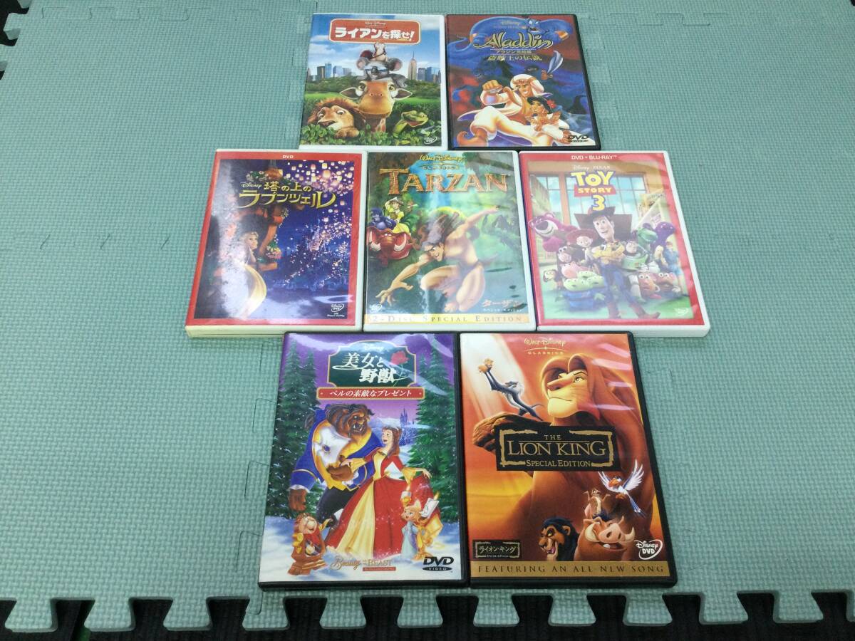 0115850J☆ 【ジャンク】ディズニー VHS ビデオ 34本セット まとめ