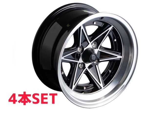 中古】深リム☆はろーすぺしゃる☆エイトシックス 7J 14インチ PCD100