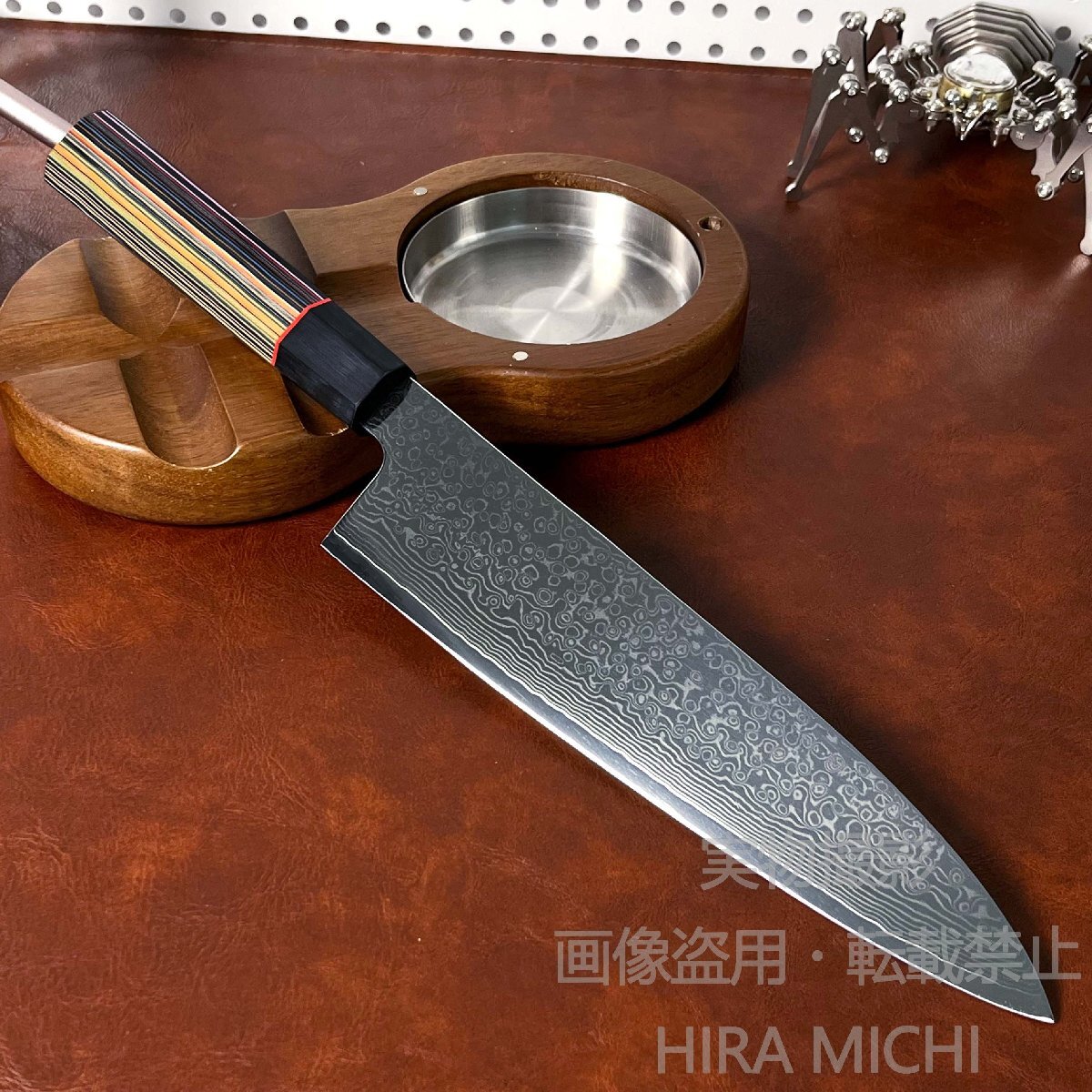 新品】山形伝統本鍛料理包丁 月山和久 刃渡り 31.5㎝ 業務用出刃包丁の
