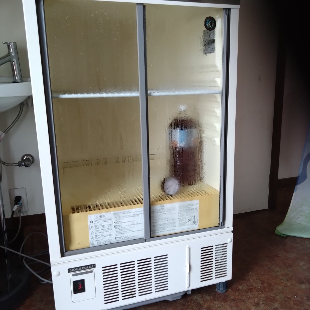 □◇冷水ショーケース 43L サンヨー BC-71G 冷蔵ショーケース 冷蔵庫