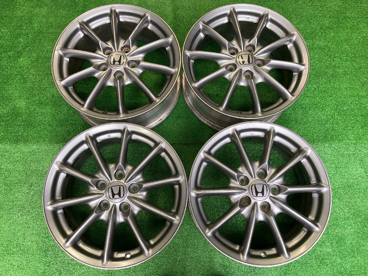 中古】ドルチェDOLCE DC20 20インチメッキアルミホイール+ダメタイヤ