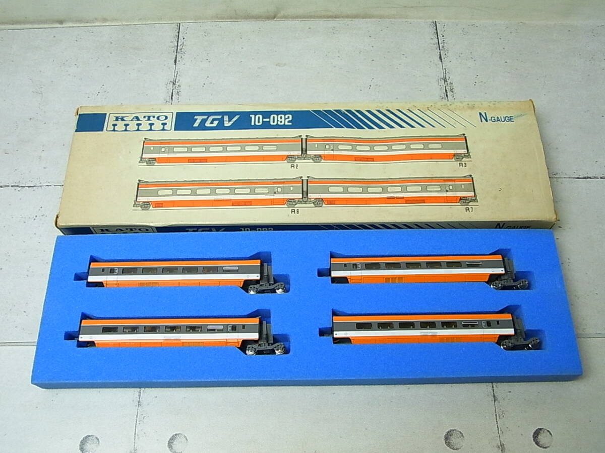 KATO カトー Nゲージ TGV S14701 フランス 外国車両 6両セット【動作
