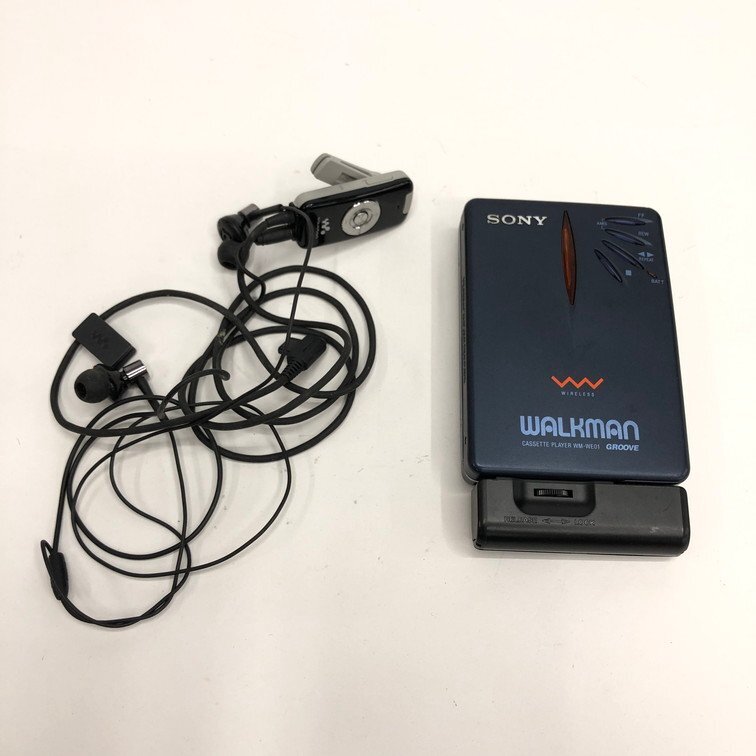 SONY ワイヤレスカセットウォークマン WM-805（ブラック/グレー） 中古】レア！WM-805 ソニーワイヤレスカセットウォークマンの落札情報