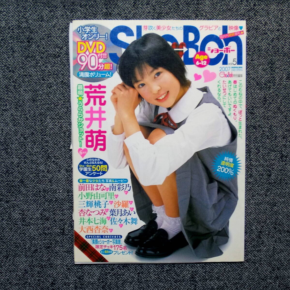 Sho→Boh ショーボー vol.19 2010年 DVD付き 天野まあさ 森下真依 木村