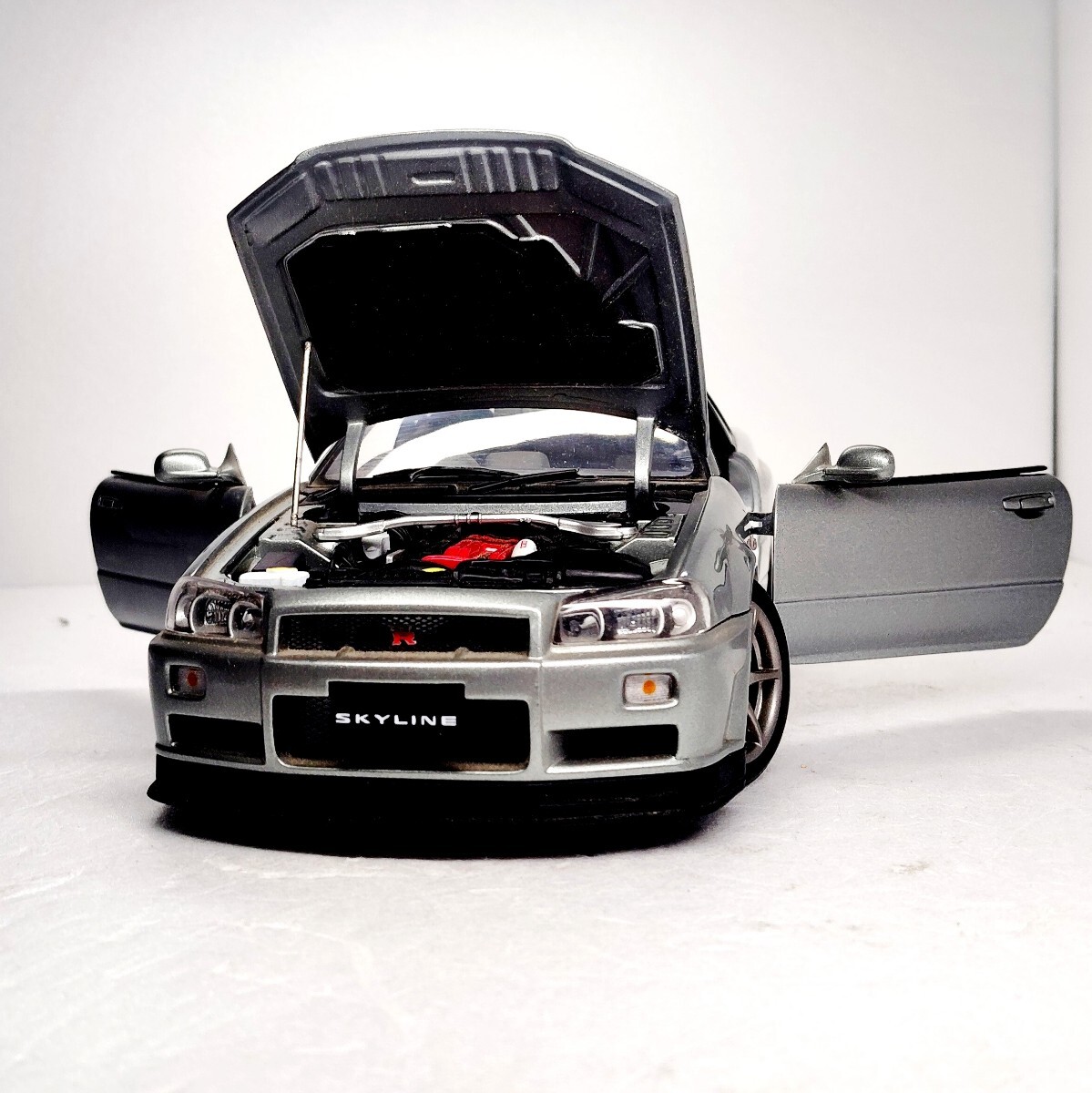 AUTOart JGTC 2001 TEST CAR R34 オートアート GT-R BNR34 JGTC テスト