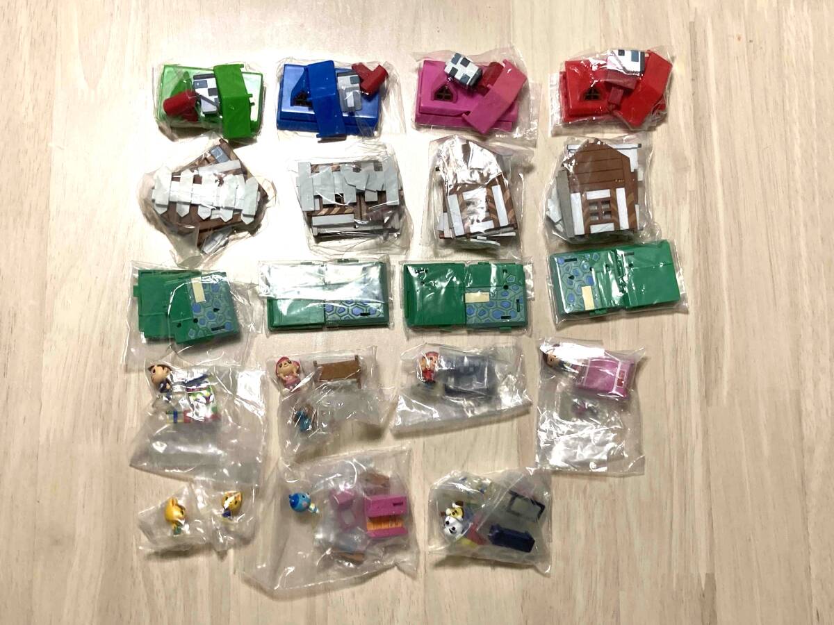 どうぶつの森+ 森をつくろう! NEWフィギュアコレクション おうちセット