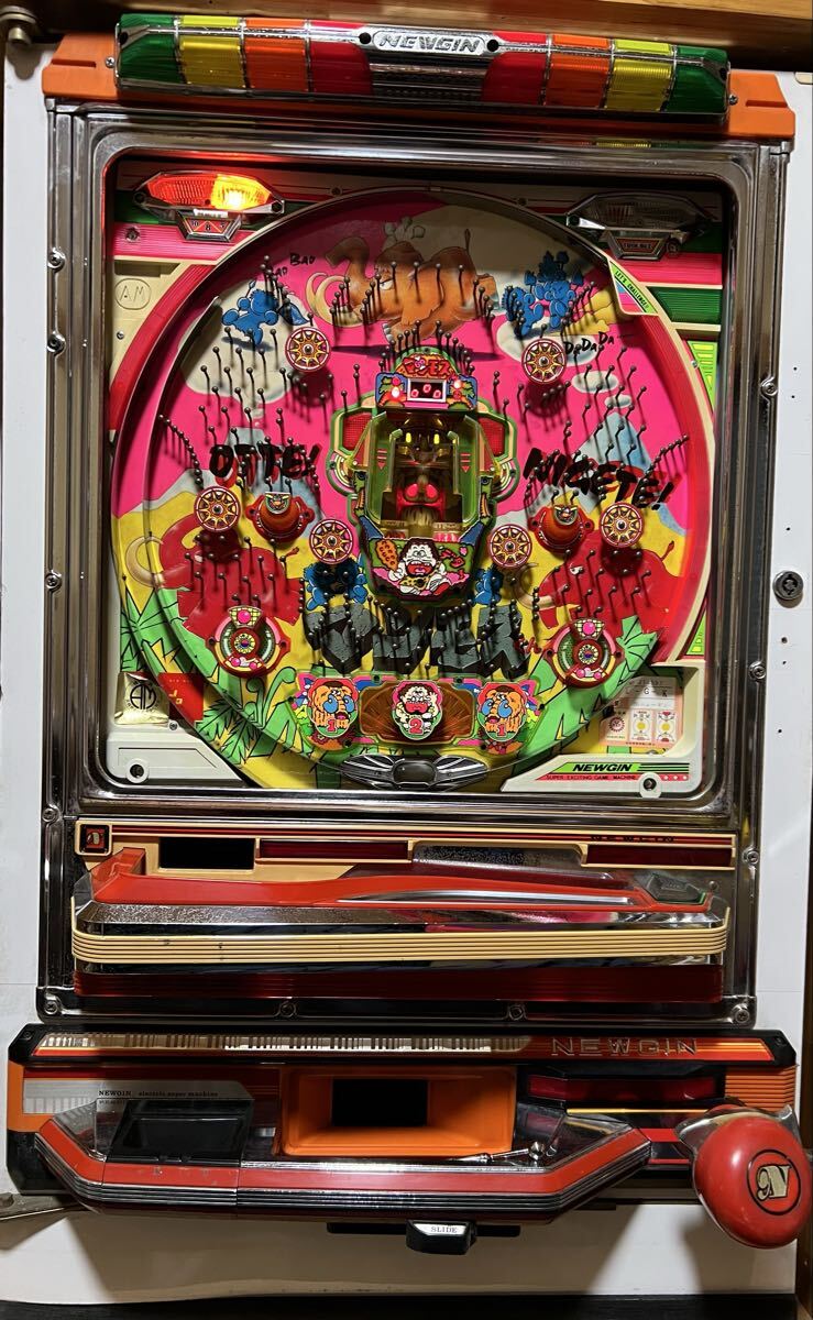 パチンコ中古実機 ニューギン CR 新EX麻雀N-V 個人宅発送可の落札情報