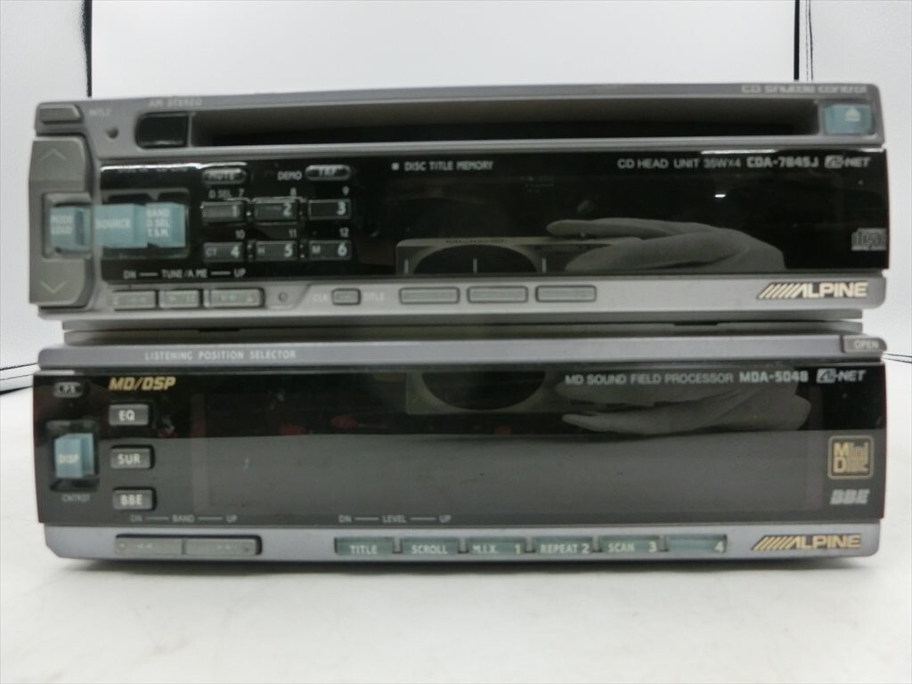 中古】アルパイン 最高峰名器 DVA-7899J DVD/CD 高級デッキ ヘッド