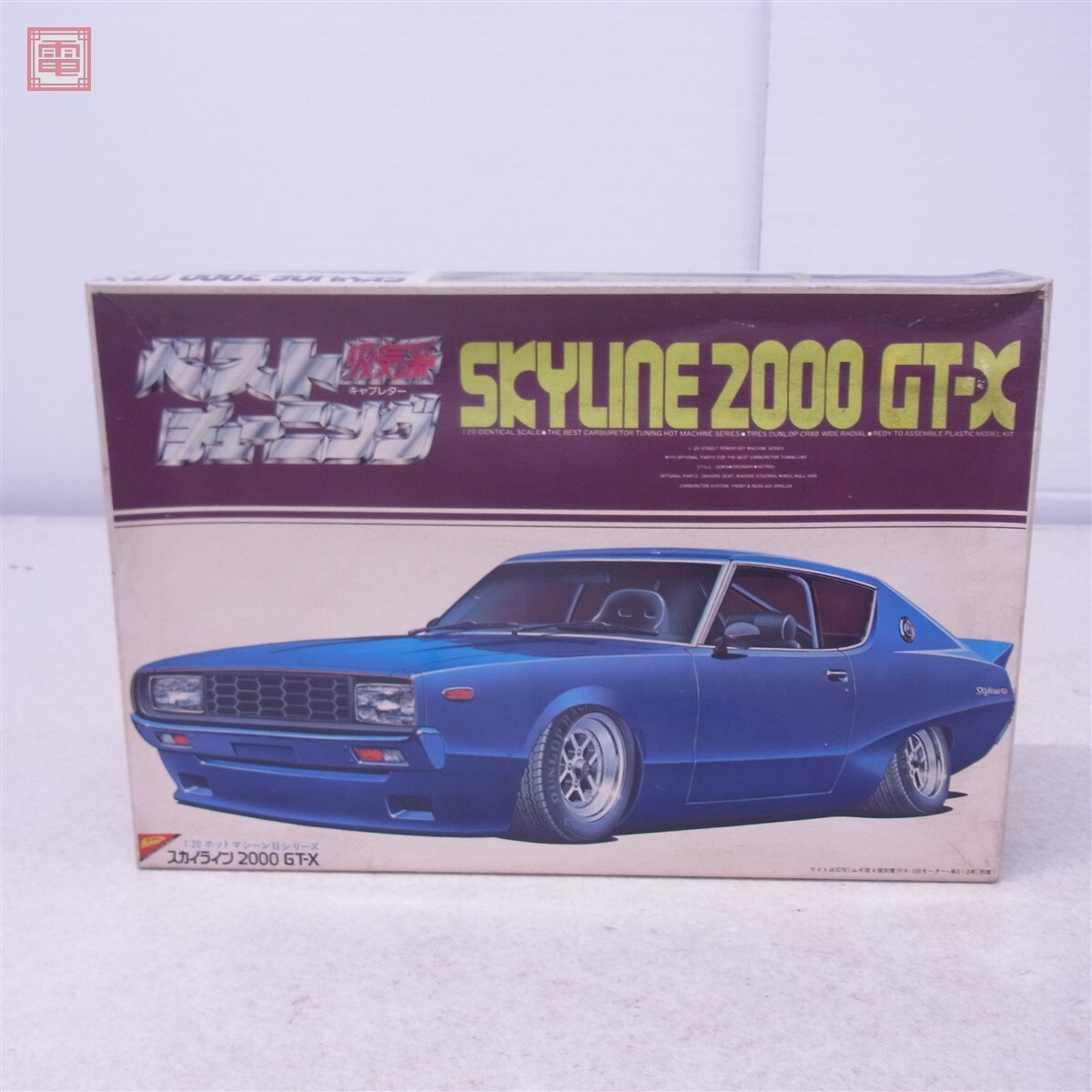 中古】ニチモ 1/24 ノンサス ハの字チューニング スカイラインGTの