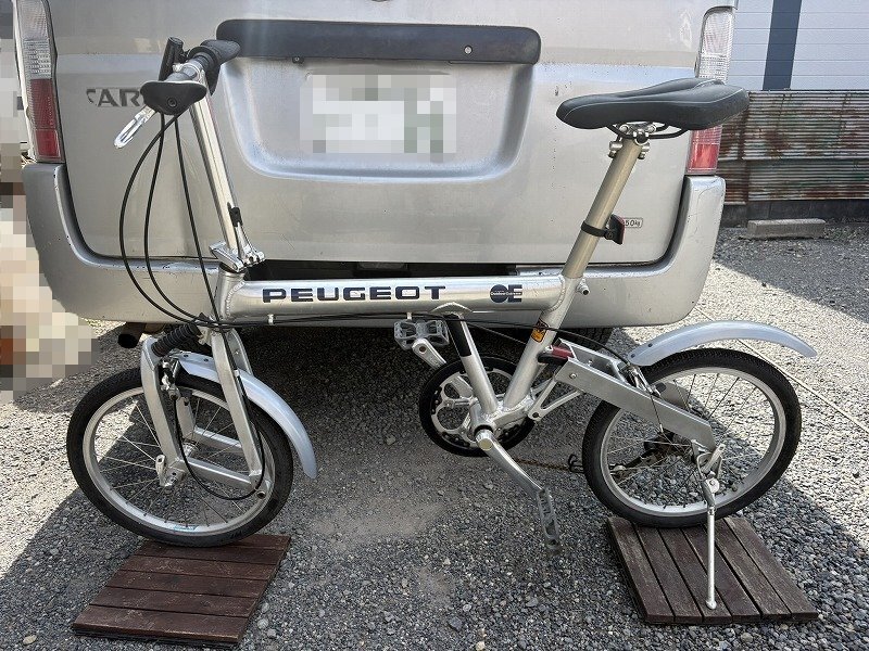PEUGEOT プジョー Allons-Y 折り畳み自転車 ジャンク品/部品取り の