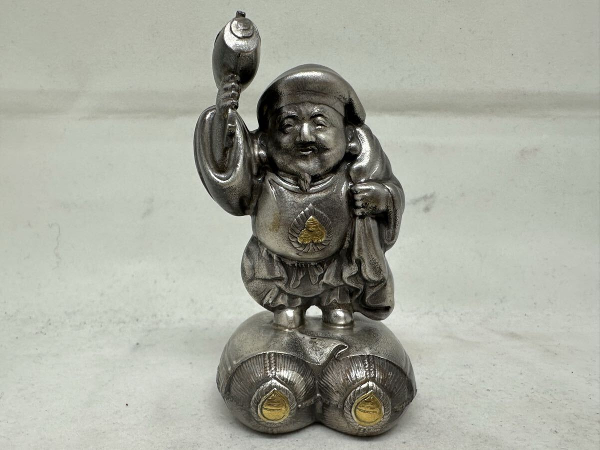宝蔵】鍋島焼 大五造『白磁長老人』細髭仙人 七福神一尺置物 骨董 伝統