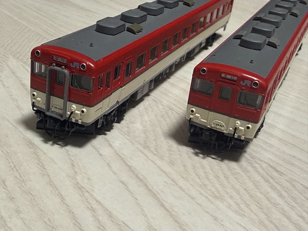 加工 TOMIX 92217 JR西日本 キハ58系 ちどり 新広島急行色2両 晩年