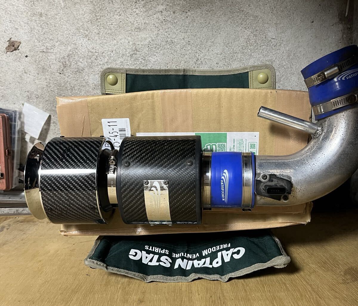 未使用】S2000 AP1 チタン インテークパイプ サクションパイプ エア