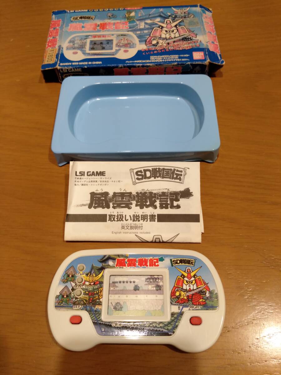 作動・機能OK！バンダイ SDガンダム LSIゲーム バトルνガンダム ミニ