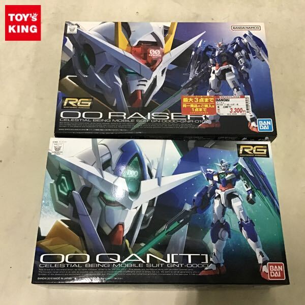 中古】完成品 RG ガンダム00 エクシア ダブルオーライザー ダブルオー