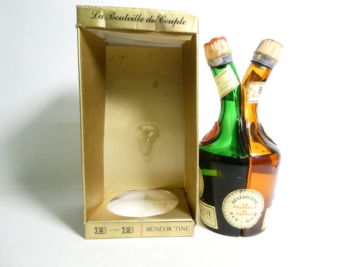【L2】ベネディクティン B&B 90年代 旧ボトル 750ml 新品】1119-2:【未開封・同梱不可】1円 古酒/BENEDICTINE AND BRANDY