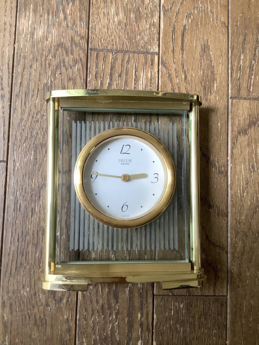 ◇天香楼◇SEIKO DECOR 置時計 AZ727B ダブルHi-Fi音源 セイコー