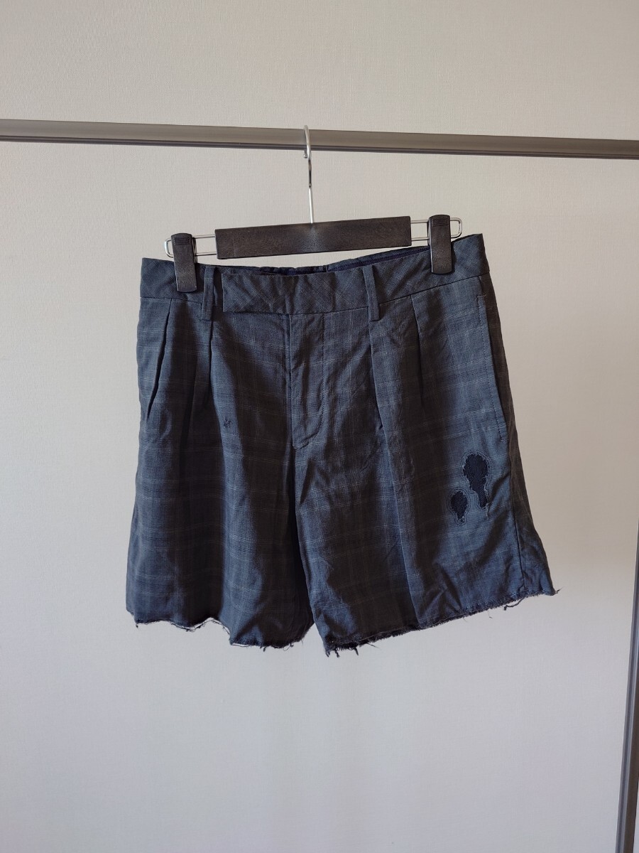 number (n)ine archive 2006 06ss logo shorts nine ナンバーナイン
