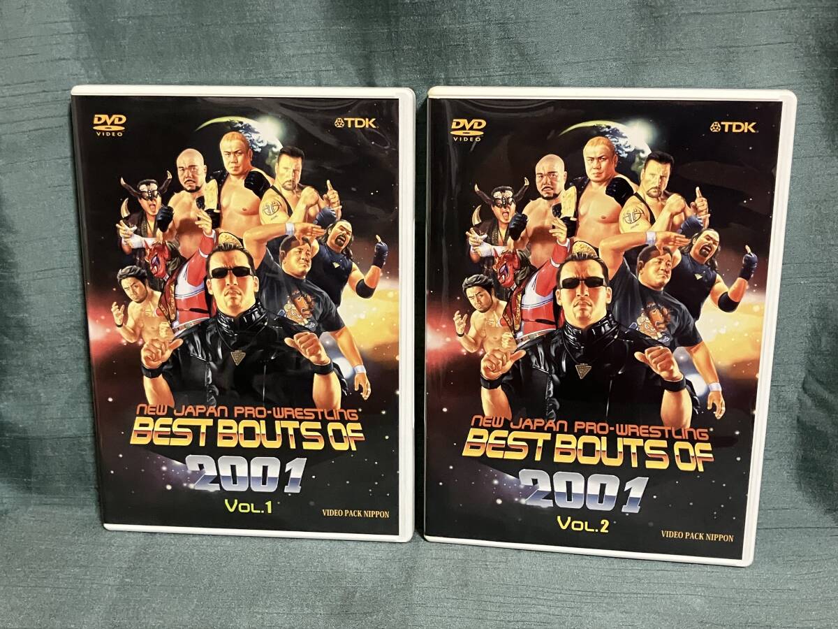 新日本プロレス　DOME-QUAKE VOL.1 & VOL.2 DVDセット DVD 新日本プロレス DOME-QUAKE 2001.7.20 札幌ドーム Vol.1&2 2枚