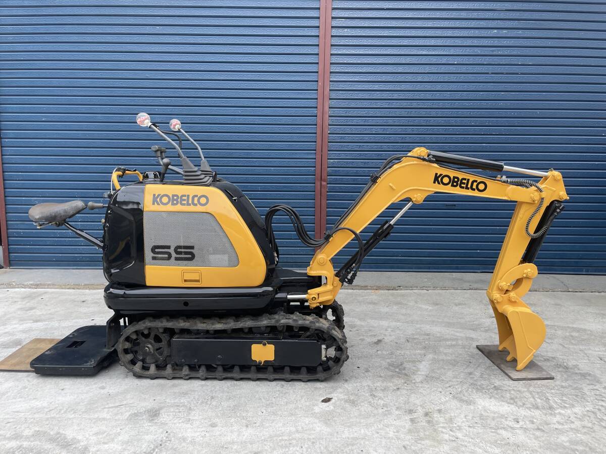 中古】☆コベルコ ミニ ミニ ユンボ SS1 小型 ユンボ 軽トラ積載