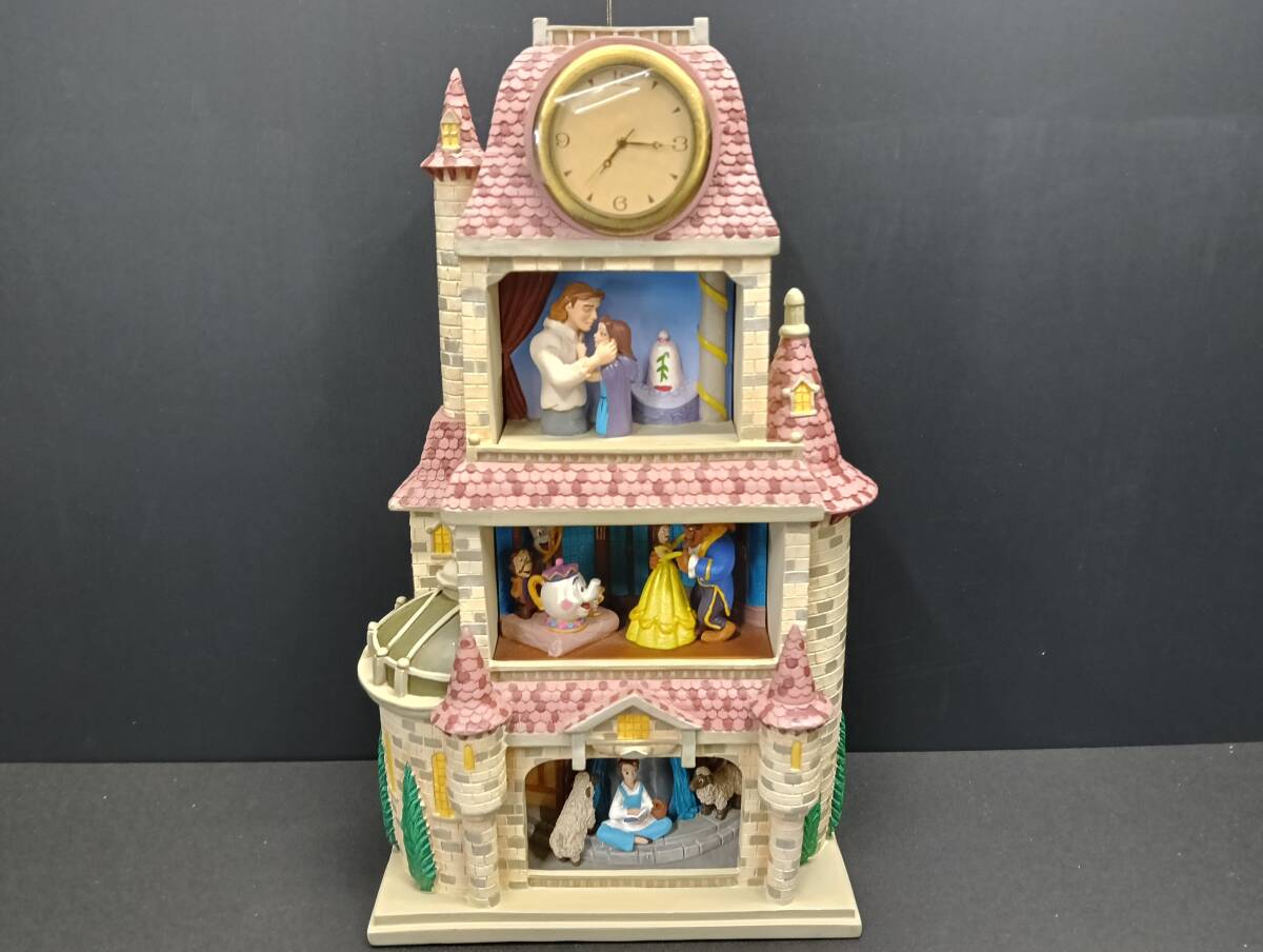 ジャンク扱い□壁掛け時計 ディズニータイム Disney Time FW542L 電波
