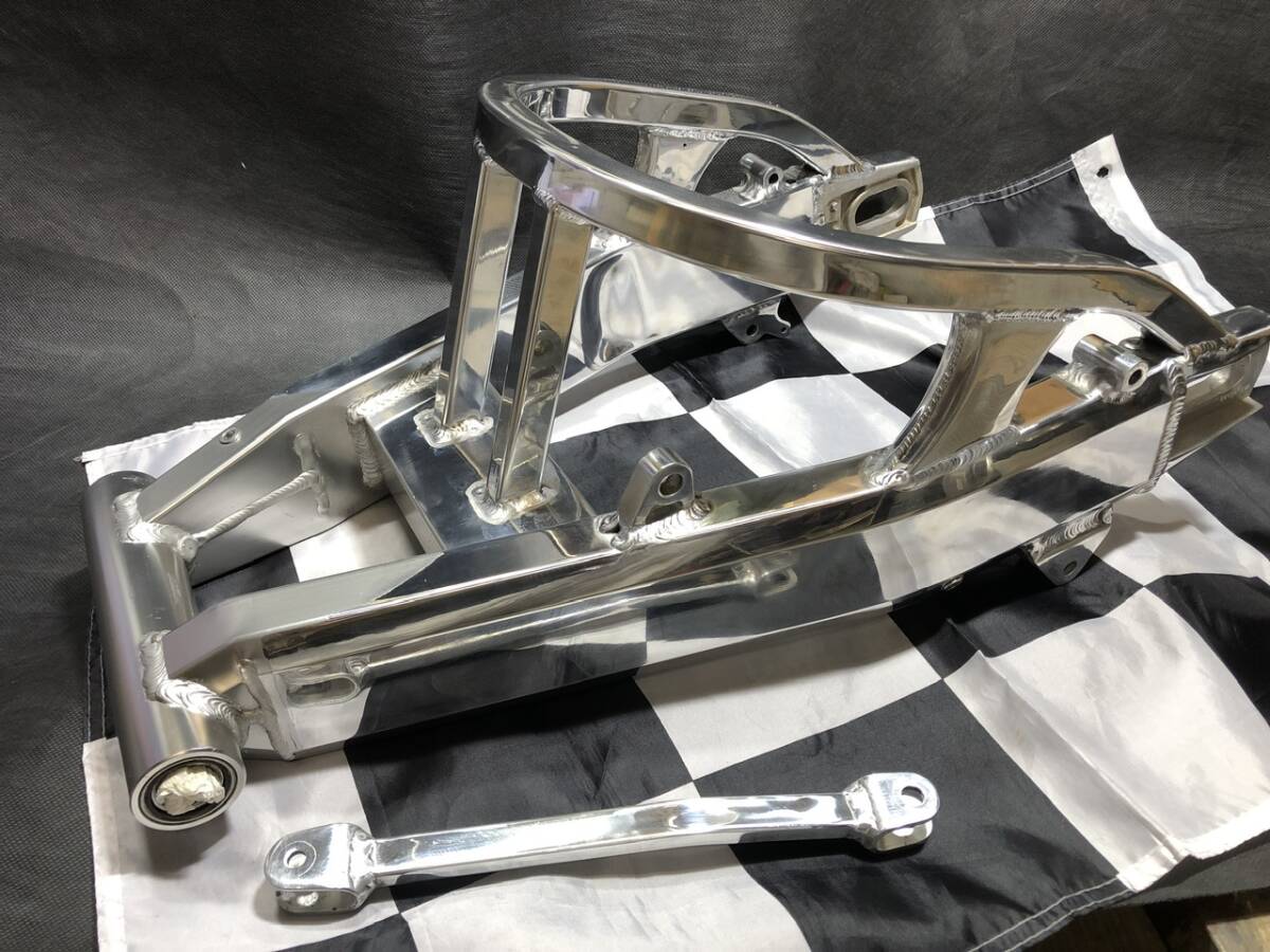 z400fリアホイール スイングアーム ドラムブレーキ z400gp Z400FX E2より ZK400E 純正 スイングアーム リアホイール シャフト
