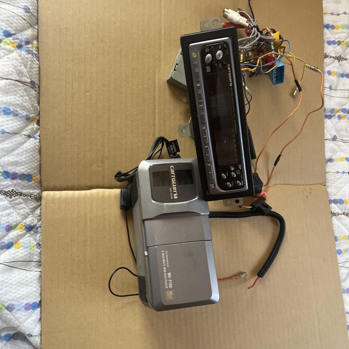 中古】カロッツェリア 6連装MDチェンジャーMD-P100Ⅱ 中古の落札情報