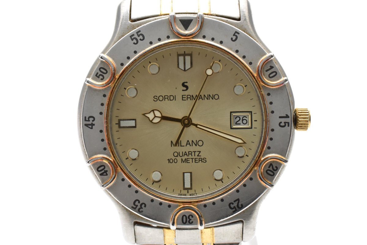 ☆ SORDI ERMANNO MILANO QUARTZ メンズ 腕時計 ☆ Mの落札情報詳細 