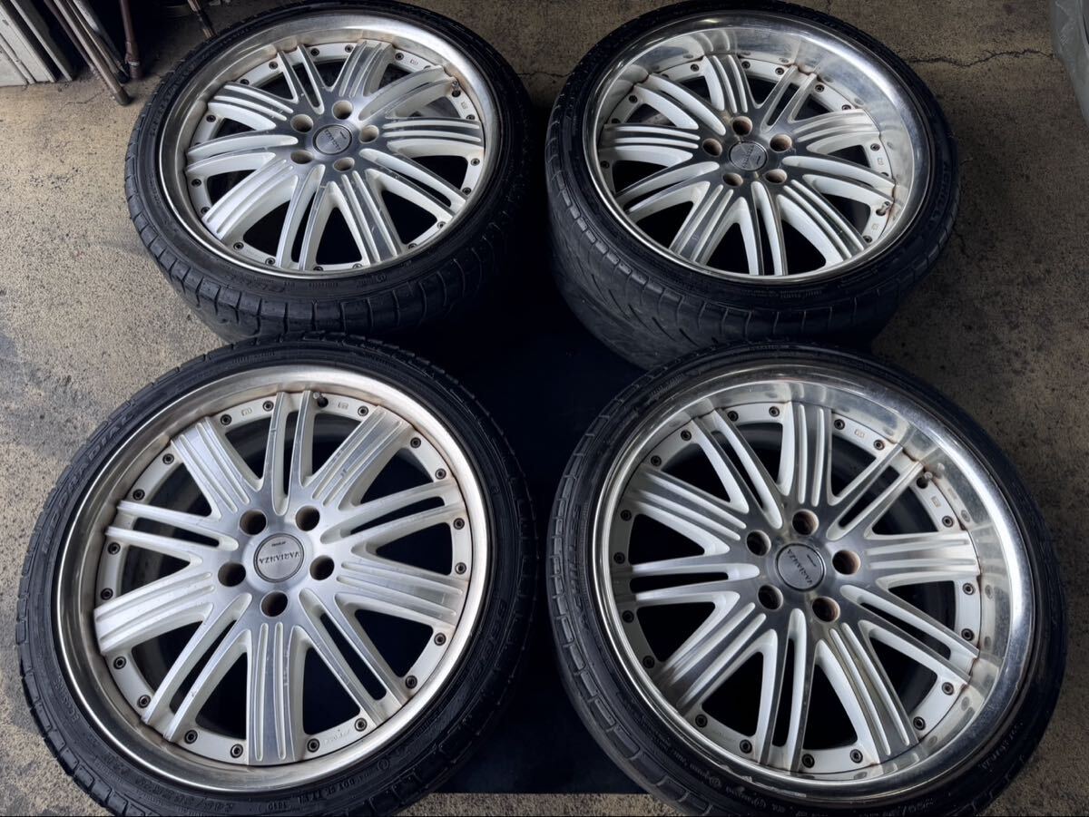 WORK VARIANZA T1S 19x9.0 INSET15 PCD100-5H 2本【ワーク ヴァリアン