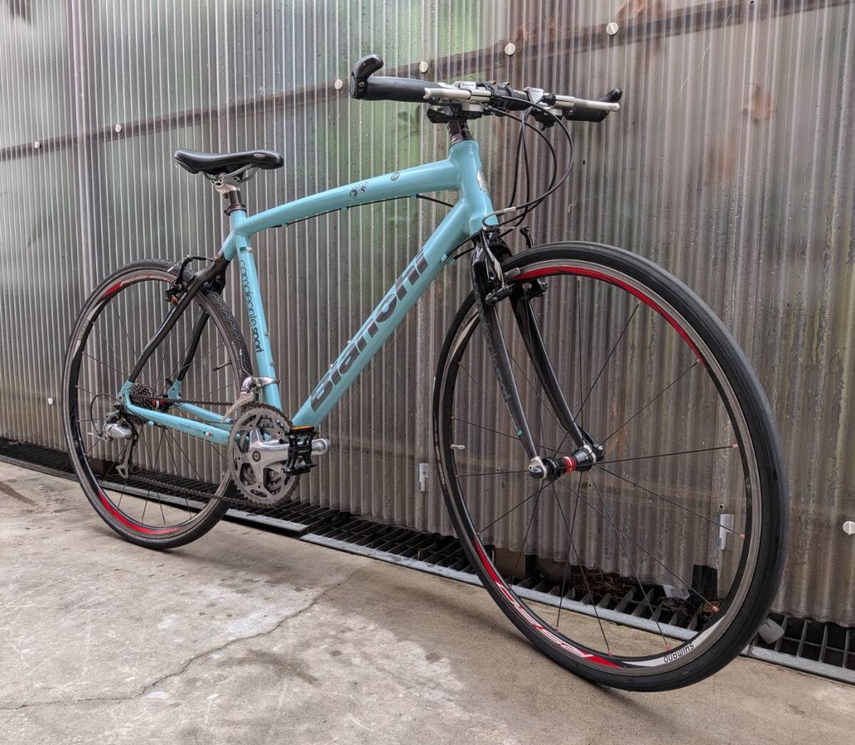 ビアンキ　AT470 ロードバイク用 ホイール　タイヤ付き ビアンキ AT470 ホイール 700C 622×17C 700×25C 前後セット アレックス