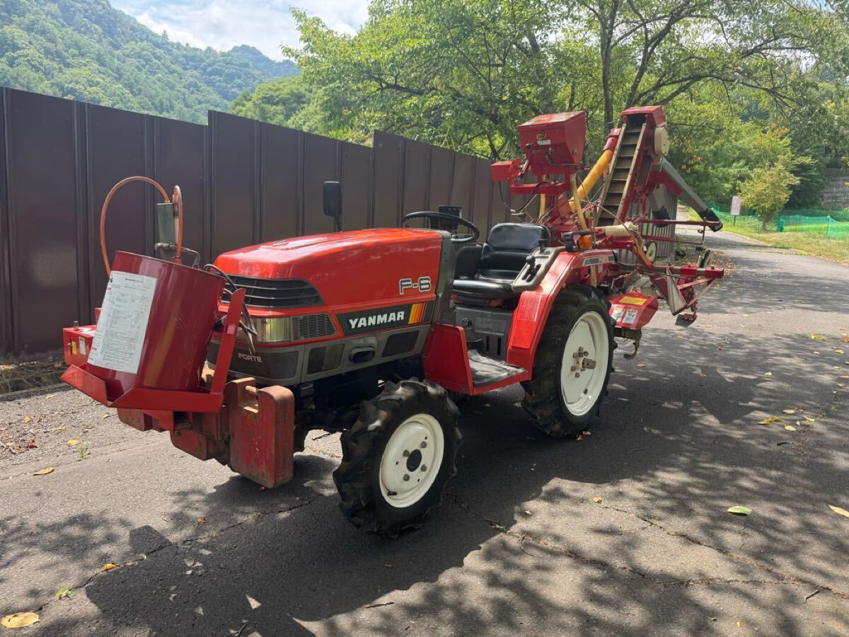 中古】新潟 ヤンマー マルチャー SR11W 除草剤散粒機付き 畝立て