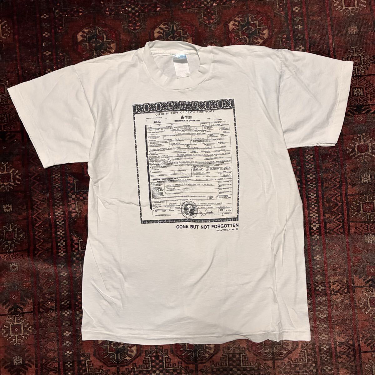 新品】レア品◇NIRVANA☆カートコバーン Kurt Cobain ニルヴァーナ