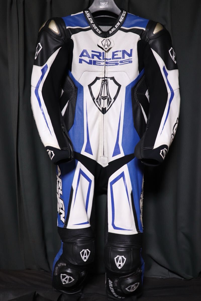【ARLEN NESS】 アレンネス レーシングスーツ 革ツナギ アレンネス 革ツナギ レディース Mサイズ レーシングスーツ レザー