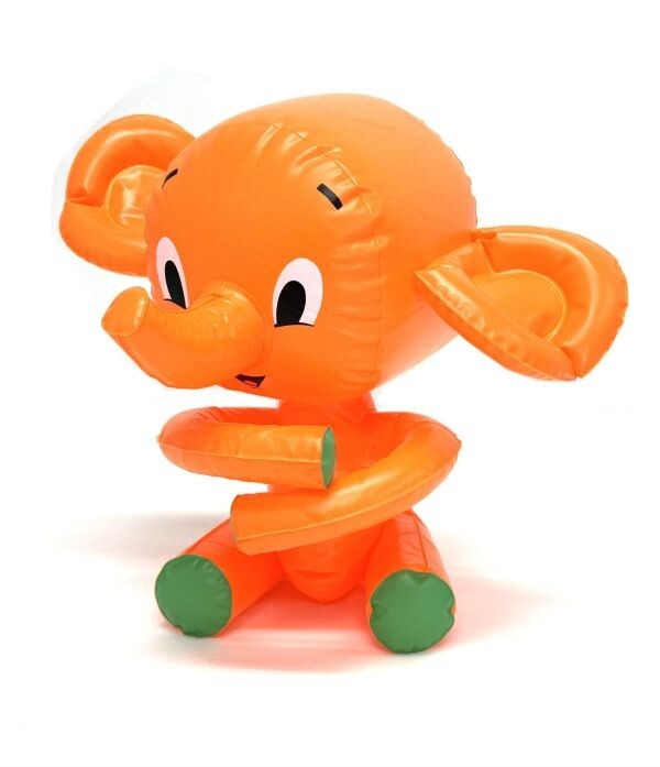 昭和レトロ 1970年代 当時物旧タカラ ダッコちゃん空ビ空気ビニール人形 中古】ドール 昭和レトロ 空ビ ダッコちゃん、ネコ 2体まとめて 空気