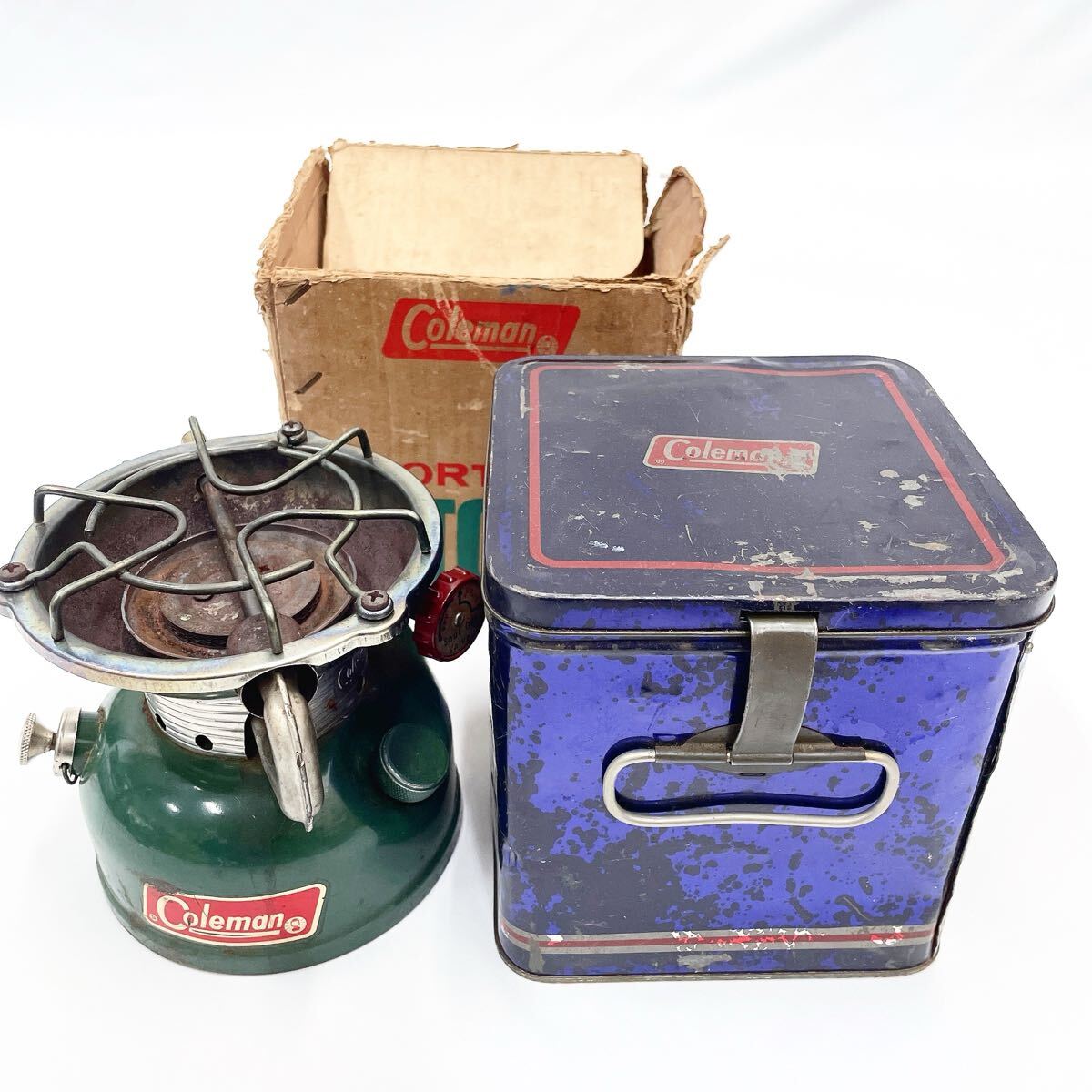 廃盤希少】Coleman HPX TABLE TOP STOVE Model 4020 コールマン 分離式