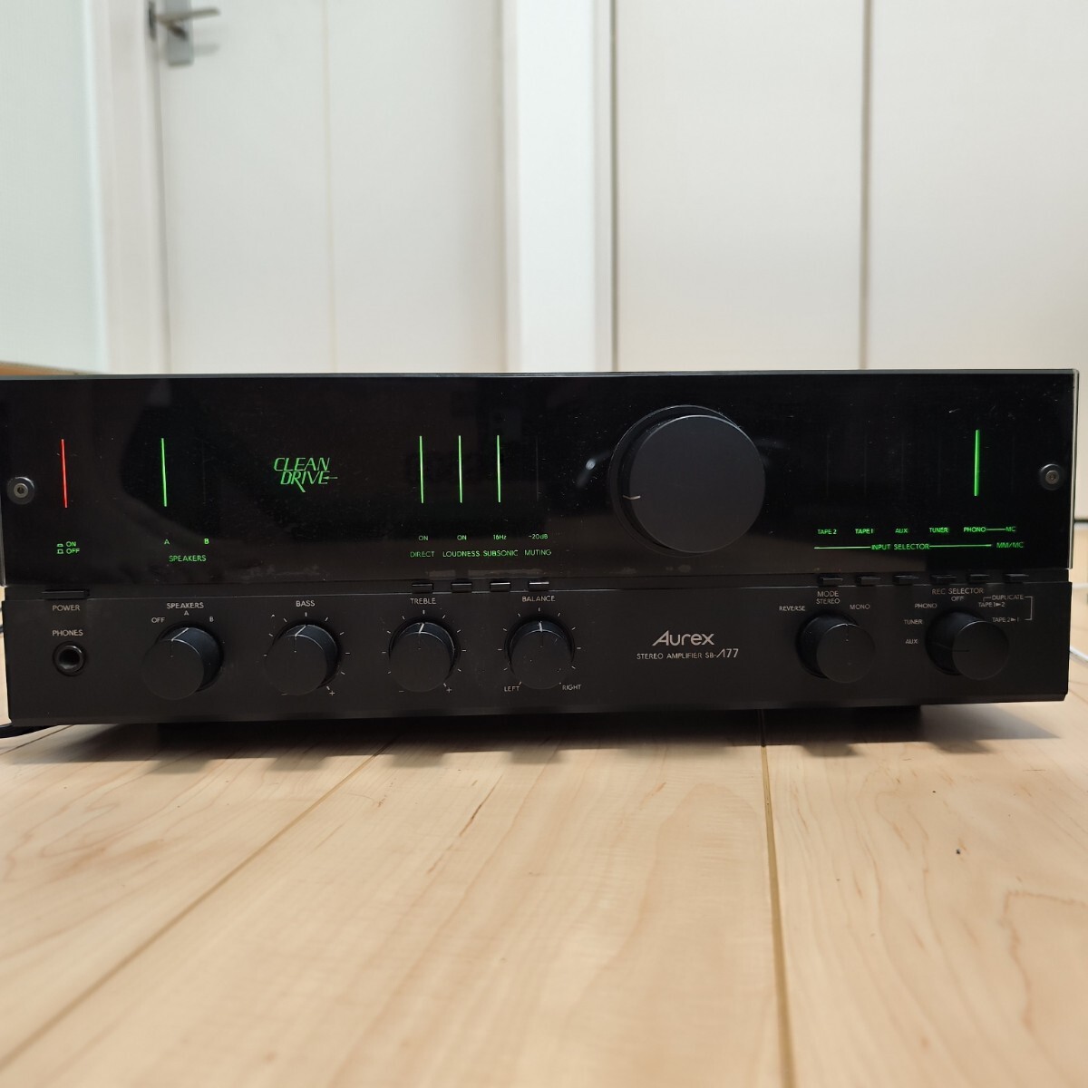 ☆Aurex SB-145プリメインアンプ。 □高音質プリメインアンプです