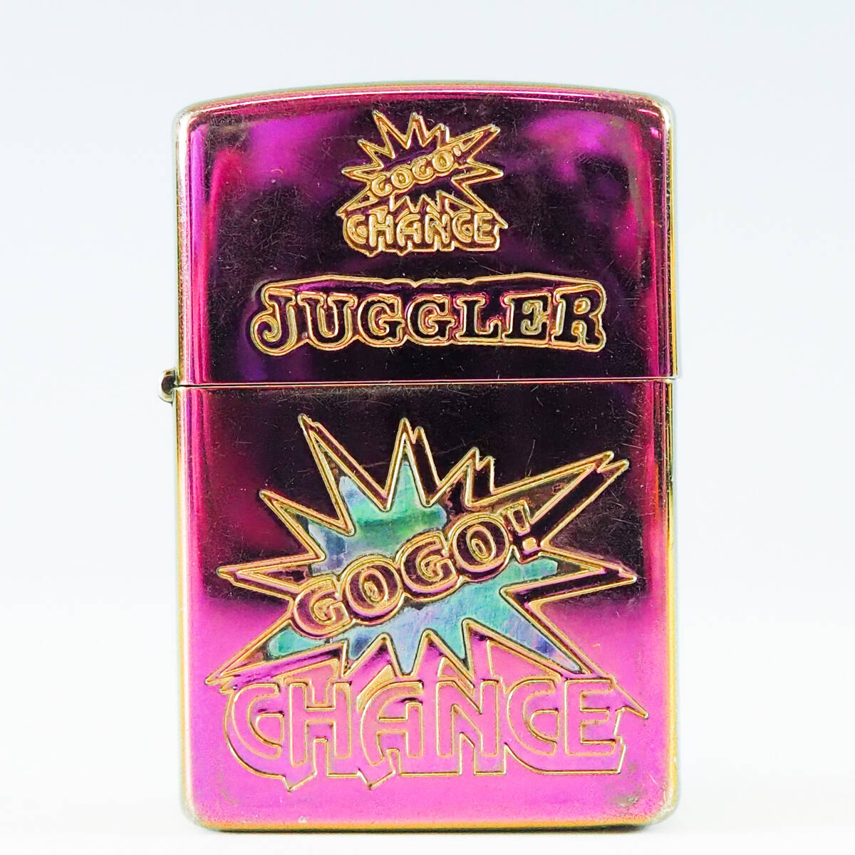 新品】新品未使用 パチスロ GOGO! CHANCE ジャグラーZippoの落札情報