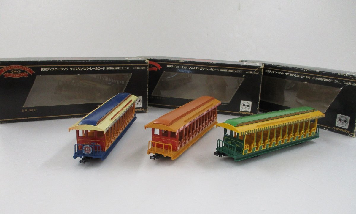 元箱なし TOMIX ウエスタンリバー 鉄道 リオグランデ 4両セット 1/80