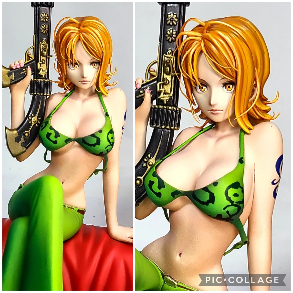 □□ワンピース ナミ フィギュア 改造品[巫女キャストオフ]□□ ワノ国