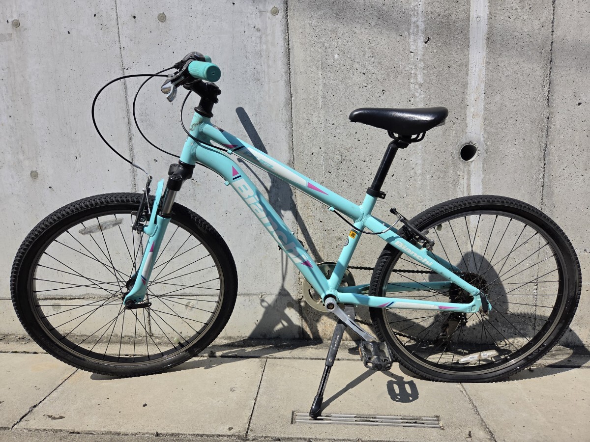 MTB OFF-ROAD ビアンキ KUMA Lサイズ Fサス 26インチ 中古 480mm 3x8