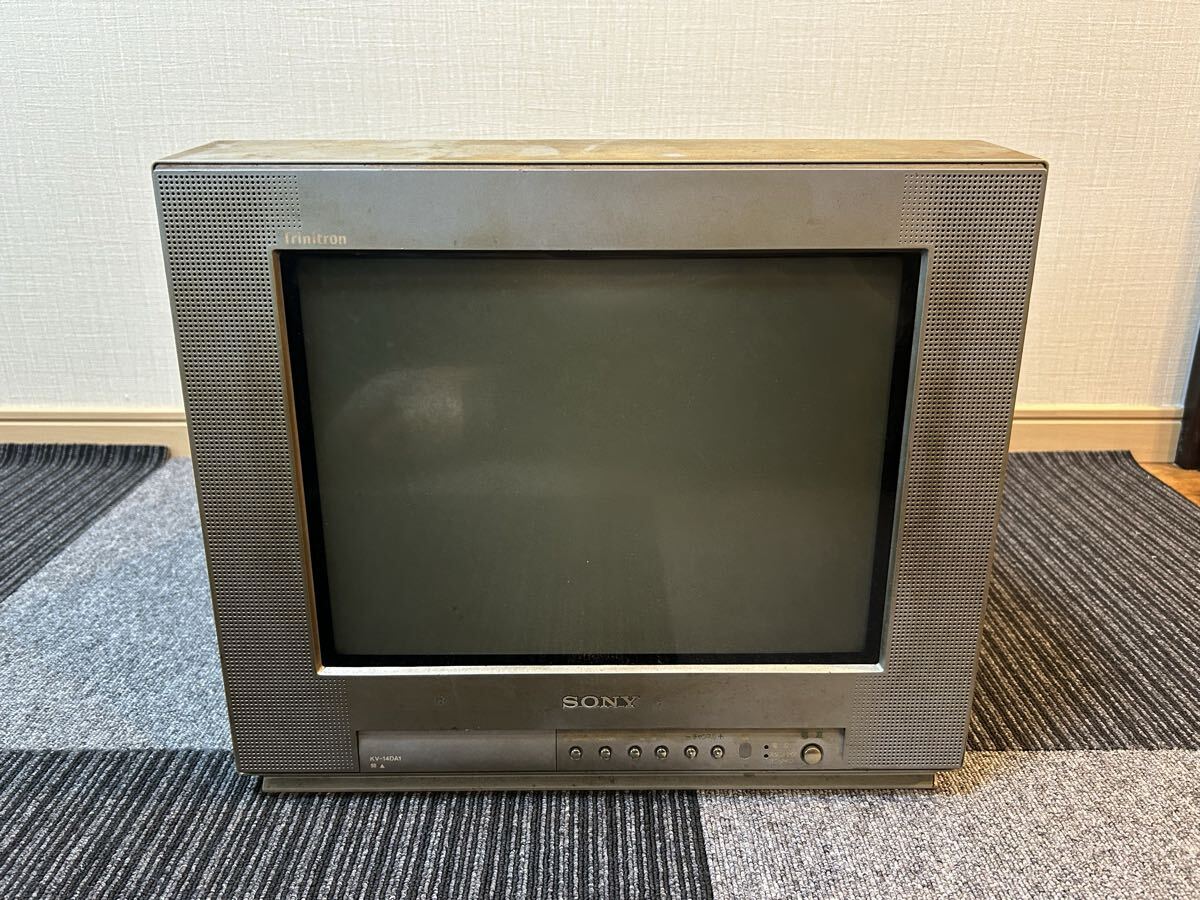 値下げ【美品】NEC ブラウン管テレビデオ 黒 C-14RV5型　レトロ 中古】36、ブラウン管テレビ NEC 14型 C-14MO5 動作確認済みの落札