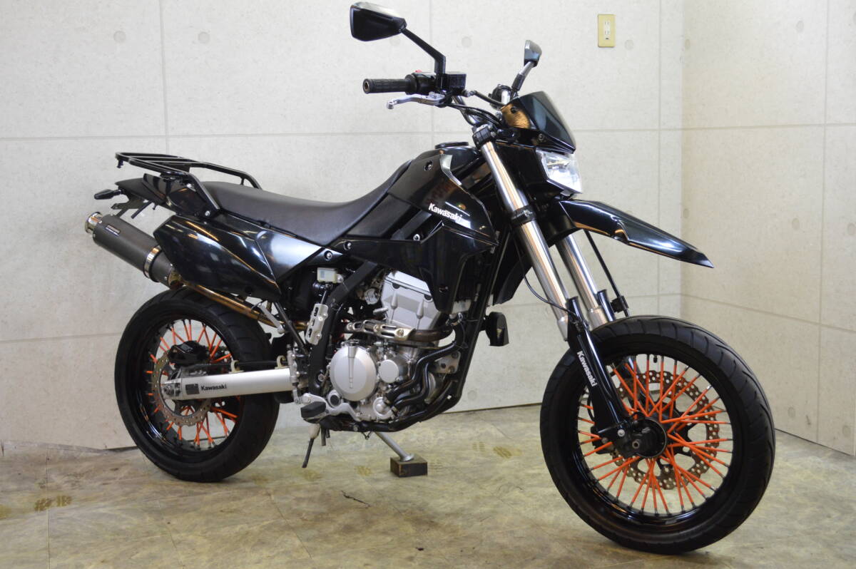 中古】kawasaki 250tr fi インジェクション カスタム ボバー 自賠責31