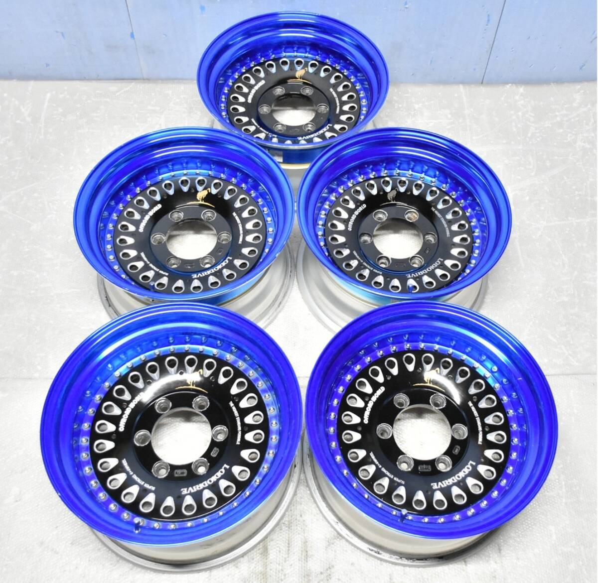 中古】SUPER STAR LODIO DRIVE PURE SPIRITS センターキャップ 4枚