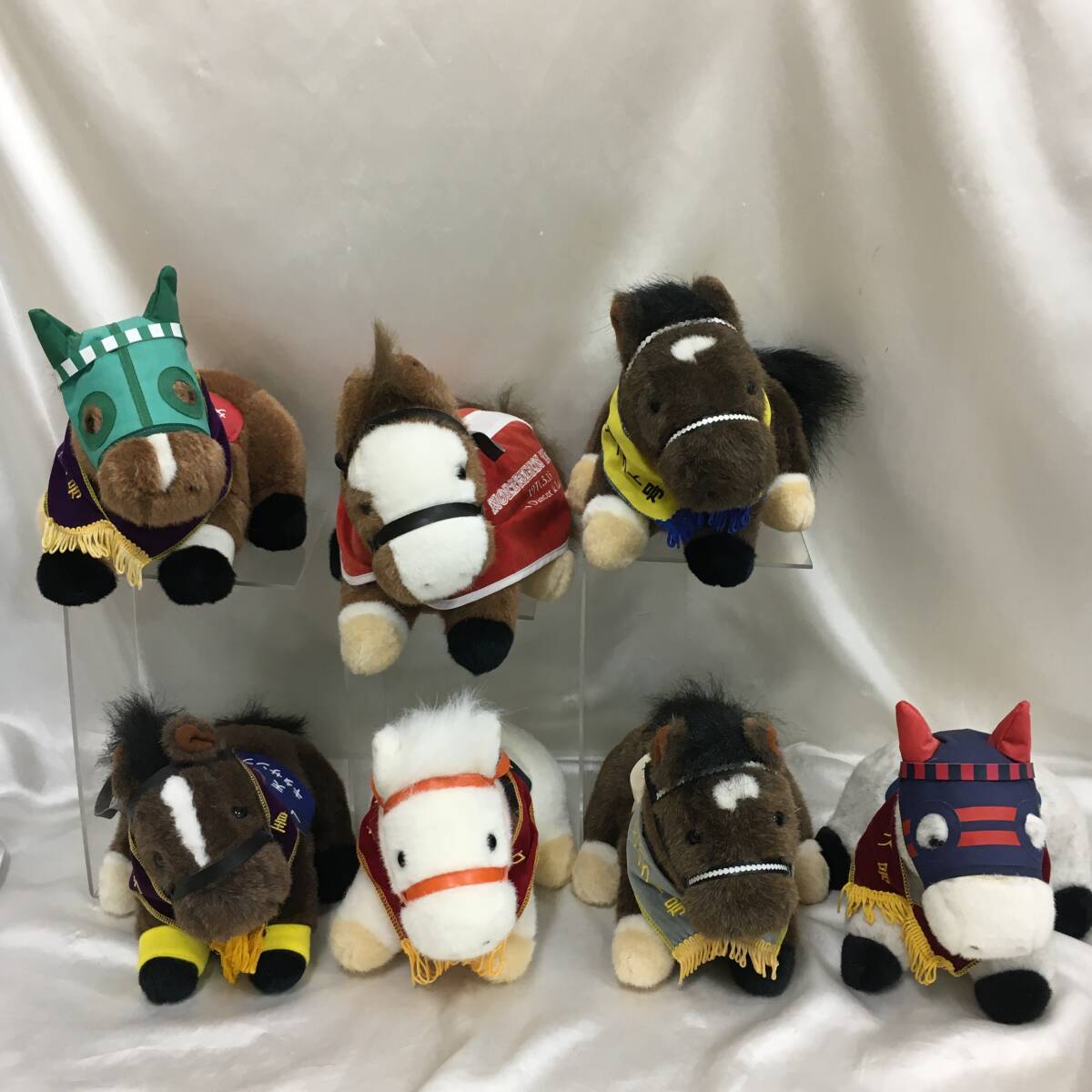 レア◇絶版! 三冠馬 ディープインパクトなど ぬいぐるみ JRA 競馬 記念