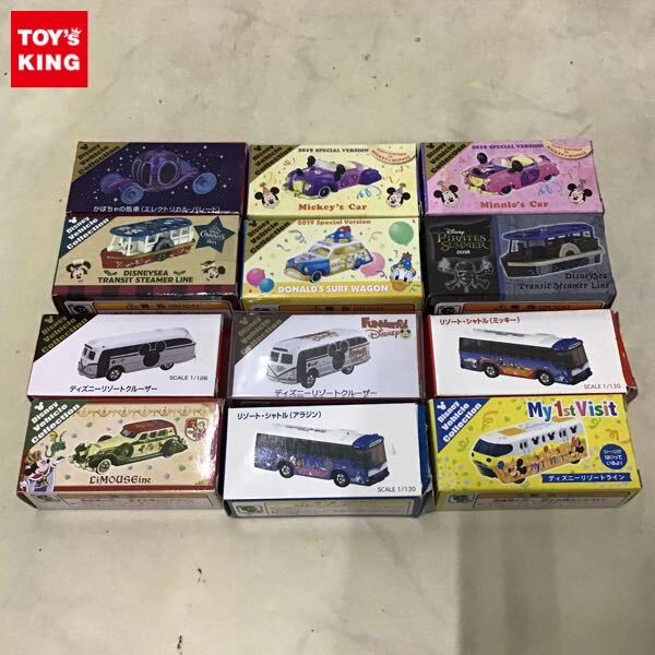 未使用に近い】限定 1/43 ミニカー ダイキャスト ディズニーリゾート